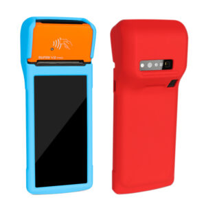 Blue Sunmi V2 Pro POS Silicone Protective Case